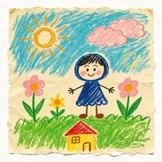 g_crayon-childlike